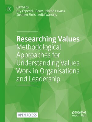 cover image of Researching Values